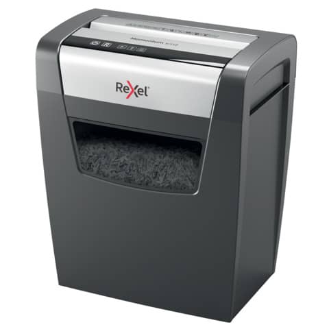 Distruggidocumenti uso moderato Rexel Momentum X312 - P-3 - 23 L - taglio a frammenti 5x42 mm - 2104572EU